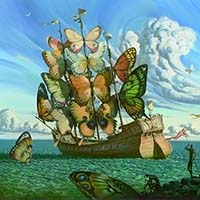 Владимир Куш, Отплытие крылатого корабля.