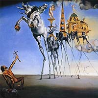 Сальвадор Дали, Искушение святого Антония. 1946