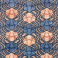 Морис Эшер, Crab Canon. 1963