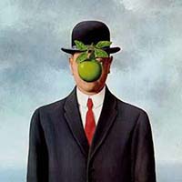 Рене Магритт, Сын человеческий. 1964